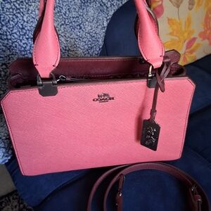 Coach Leather Tote Bag